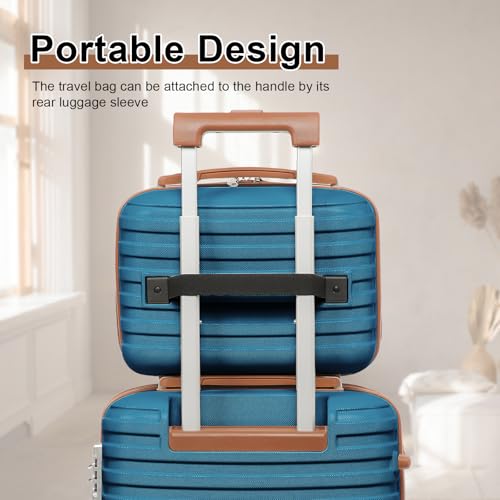 Luggage Set 3 Piece Suitcase Sets with Spinner Wheel (6 Count)