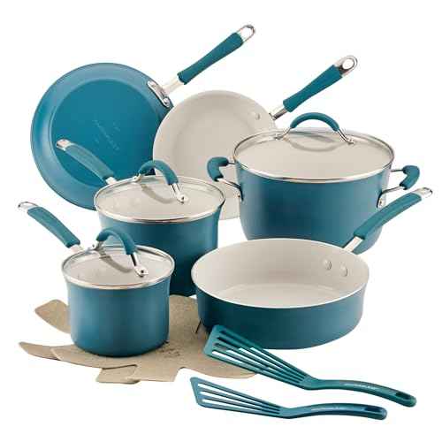 Cucina Ceramic Nonstick Cookware Pots and Pans Set