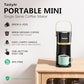 Mini Single Serve Coffee Maker for K Cups and Grounds with Handle
