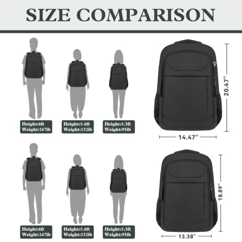 18.4" Large Laptop Backpack