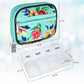 Weekly Travel Pill Organizer Pill Case for Purse with Removable 7 Day Pill Box (2 Count)