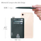 Slim Minimalist Wallet RFID Credit Card Holder for Men