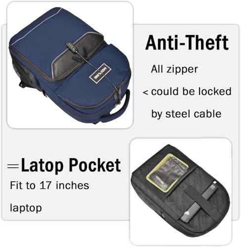 Smell Proof Travel Backpack Bag Anti
