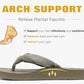 Flip Flops for Women Arch Support Summer Beach Sandals Camel Size 12