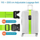 2 Pack Luggage Straps for Suitcases with TSA Lock