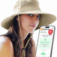 Safari Hat for Men Sun Hats for Women UV Protection UPF 50+ Fishing