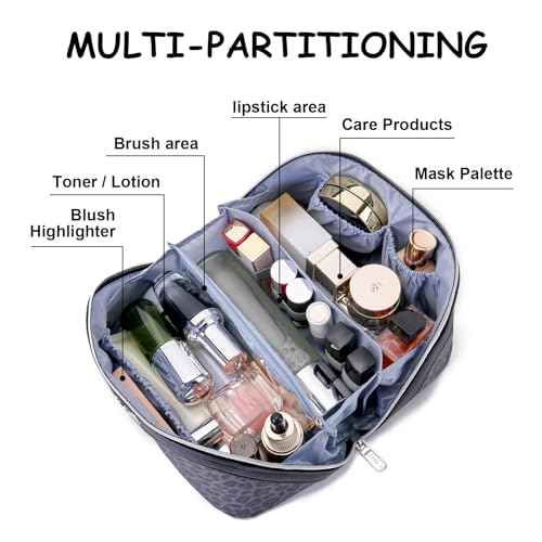Travel Makeup Bag Organizer (3 Count)
