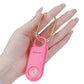 130db Personal Safety Alarm with Ultra Bright Strobe Light. Hot Pink