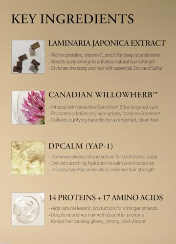 Laminaria Shampoo with Organic Ingredient (16.9 Fl Oz)