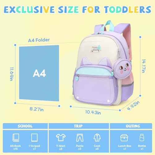Toddler Backpack for Girls