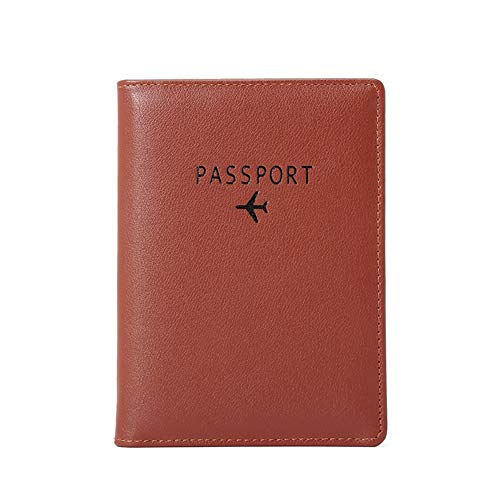 Travel Wallet & Family Leather Passport Holder Cover RFID Blocking Travel Wallet