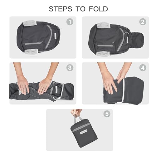 35L Foldable Waterproof Backpack For Outdoor Sports With Inside Wet Clothes Compartment Packable For Multiple Uses Ultra Lightweight Ideal For Hiking Men And Women Travel