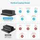 Dual Vertical Desk Laptop Stand Holder