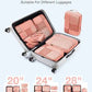 Compression Packing Cubes for Travel (6 Count)