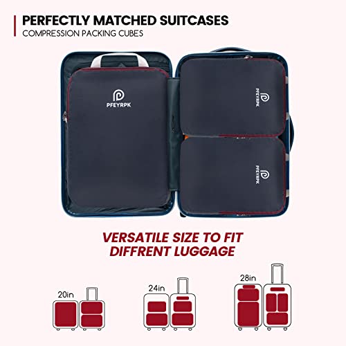Ultralight Compression Packing Cubes for Travel (7 Count)