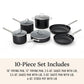 Hard Anodized Nonstick 10