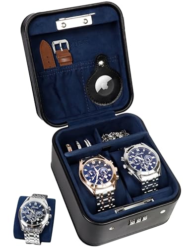 Watch Travel Case with Combination Lock