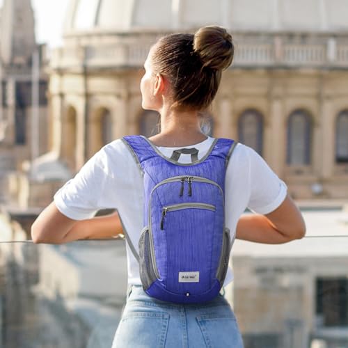 10L 15L Hiking Backpack Lightweight Packable Hiking Daypack Small Travel Outdoor Foldable Shoulder Bag