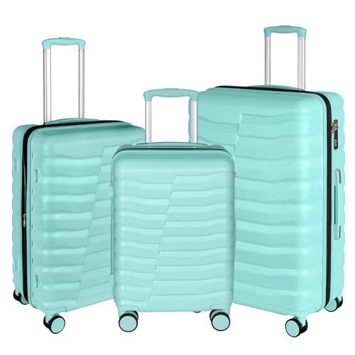 3 Piece Hardshell Travel Luggage Set (3 Count)