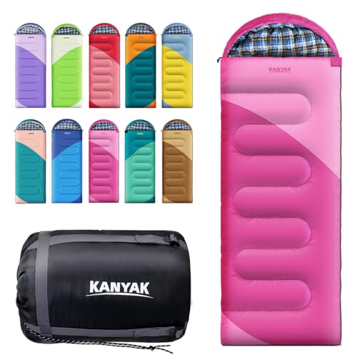 Pink Sleeping Bag with Carry Bag
