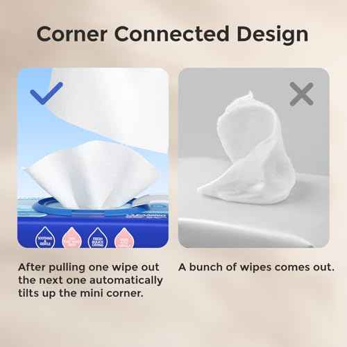 Butt Wipes Corner (154 Count)