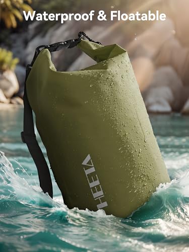Waterproof Dry Bag Backpack with Emergency Whistle