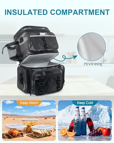 Fishing Backpack with Rod Holders