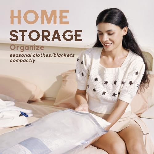 Large Vacuum Storage Bags for Bedding (15 Count)