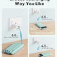 Portable Charger with Built in Cables