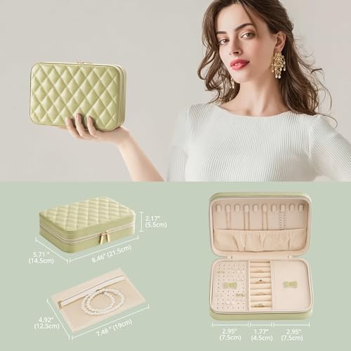 Travel Jewelry Case for Women Girls