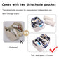 Travel Makeup Bag Cosmetic Bags for Women (3 Count)