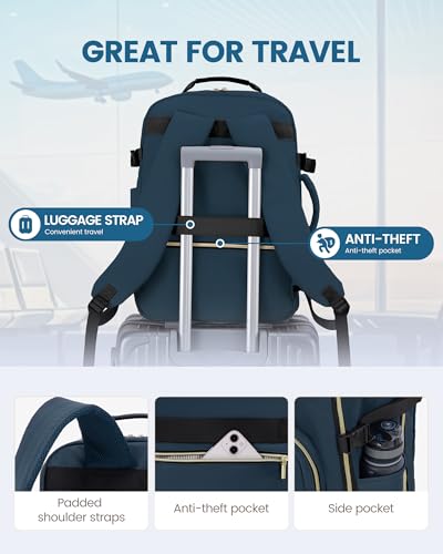 40L Travel Backpack Flight Approved Carry on Backpack