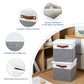 Foldable Fabric Storage Bins with Lids (2 Count)