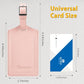 2 Pack Luggage Tags for Suitcases Airplane Travel Essentials (2 Count)