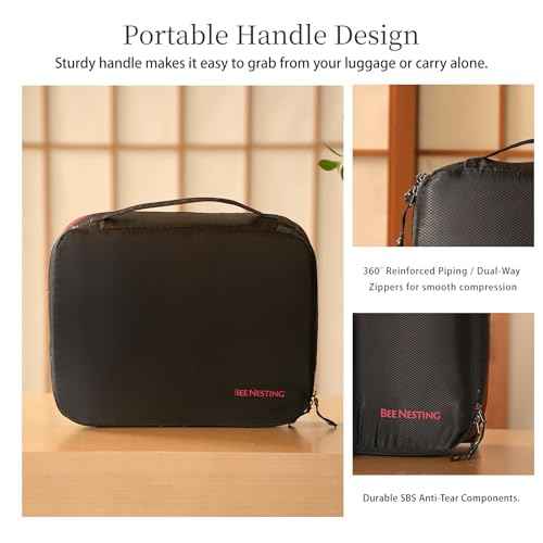 BeeNesting Waterproof Compression Packing Cubes sets