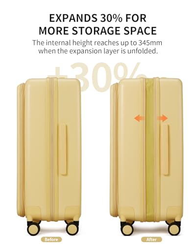 Expandable Top Opening Carry On Luggage Airline Approved