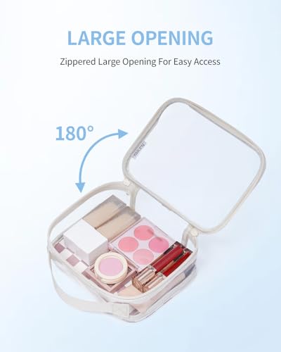 TSA Approved Clear Toiletry Bag for Travel