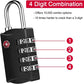 Travel Locks TSA Approved Locks for Luggage (2 Count)