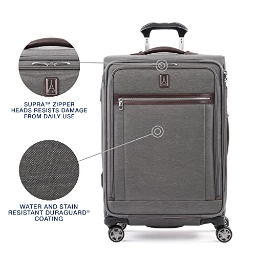 Platinum Elite Checked Luggage Spinner