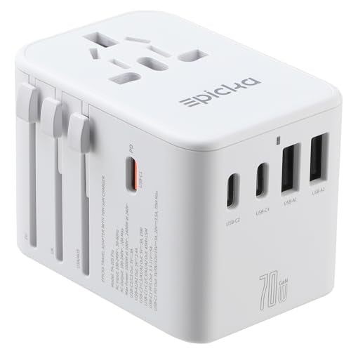 70W GaN PD Universal Travel Adapter