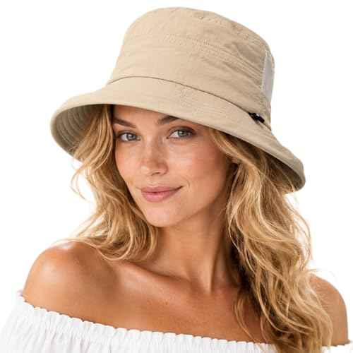UVCoolix UPF 50+ Wide Brim Ponytail Sun Hat