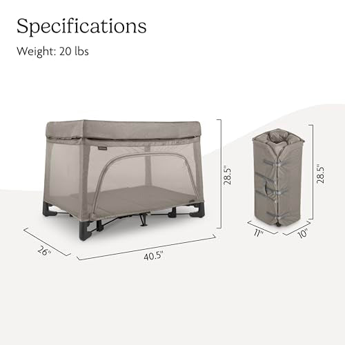 Remi 3-in-1 Portable Playard, Bassinet & Travel Crib - Wells