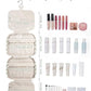 Travel Toiletry Bag for Women Large Hanging Makeup Bag Organizer Toiletries Bag for Full Size Essentials Accessories Cosmetics
