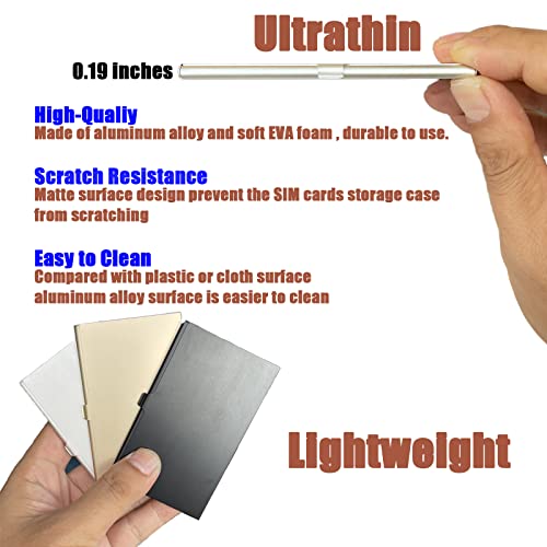 Aluminum SIM Card Case