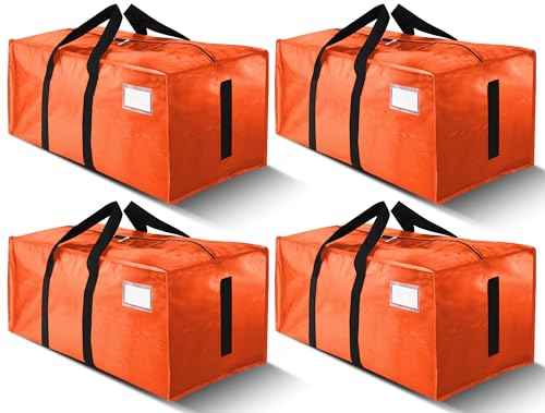 Supports 200lbs Heavy Duty Moving Bags (4 Count)