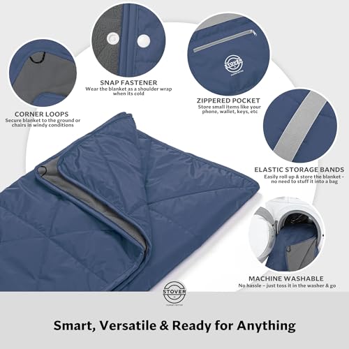 Large Waterproof Outdoor Stadium Blanket