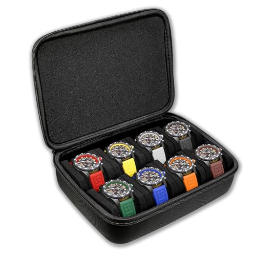 8 Slots Hard Watch Travel Case