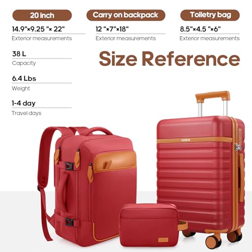 Luggage Sets 3Piece (3 Count)
