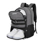 Soccer Backpack Bag with Ball Holder Ventilated Shoe Compartment Large Capacity Sports Gear Bag for Basketball Volleyball Gym