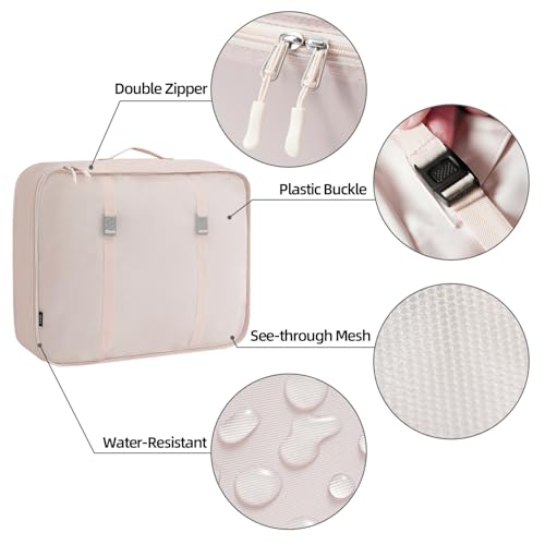 10 Set Packing Cubes Various Sizes Packing Organizer for Travel Accessories Luggage Carry On Suitcase
